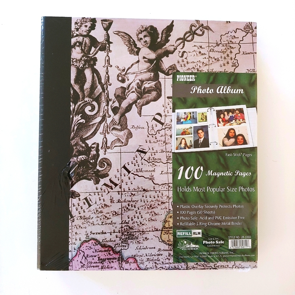 PIONEER 100 Fast- Stick Pages Magnetic Photo Album